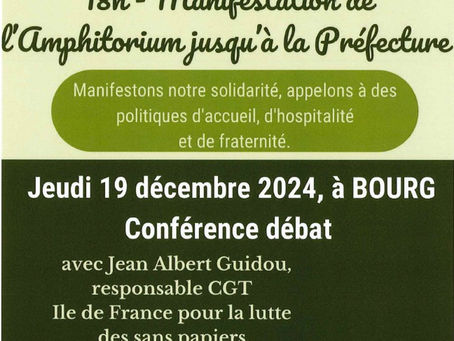 ACTIONS JOURNEE INTERNATIONALE DES MIGRANTS