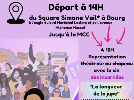 Marche contre les féminicides, les violences sexistes et sexuelles