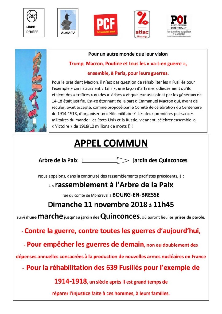 11nov18_rassemblement_pacifiste_appel_commun