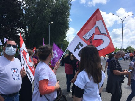 Fleyriat le 16 juin 2020, reportage