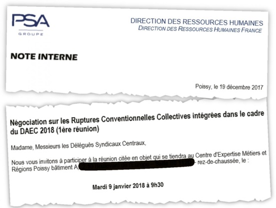 PSA veut supprimer des postes grâce aux nouvelles ordonnances de la loi Travail