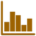 Bar graph showing financial growth
