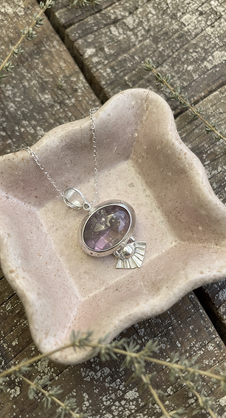 AI image 10 for And She Sang To The Moon. Handcrafted jewellery made from recycled silver.