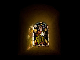 Stained Glass Jesus