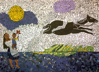 Street Mosaic Art