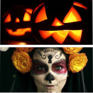 Día de Muertos VS Halloween
