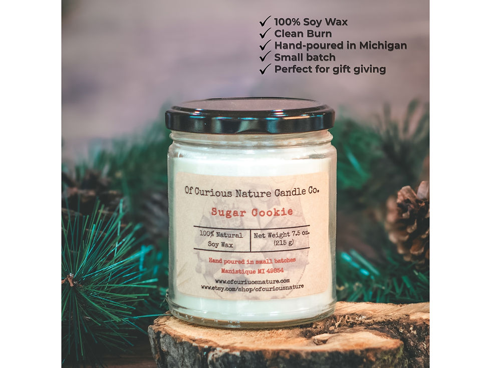 Thumbnail: Sugar Cookie Soy Candle | Vanilla Bakery Scent