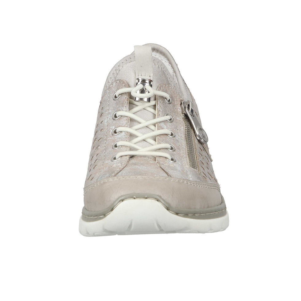 Miniaturbild: rieker® Damen Halbschuh Slipper in beige