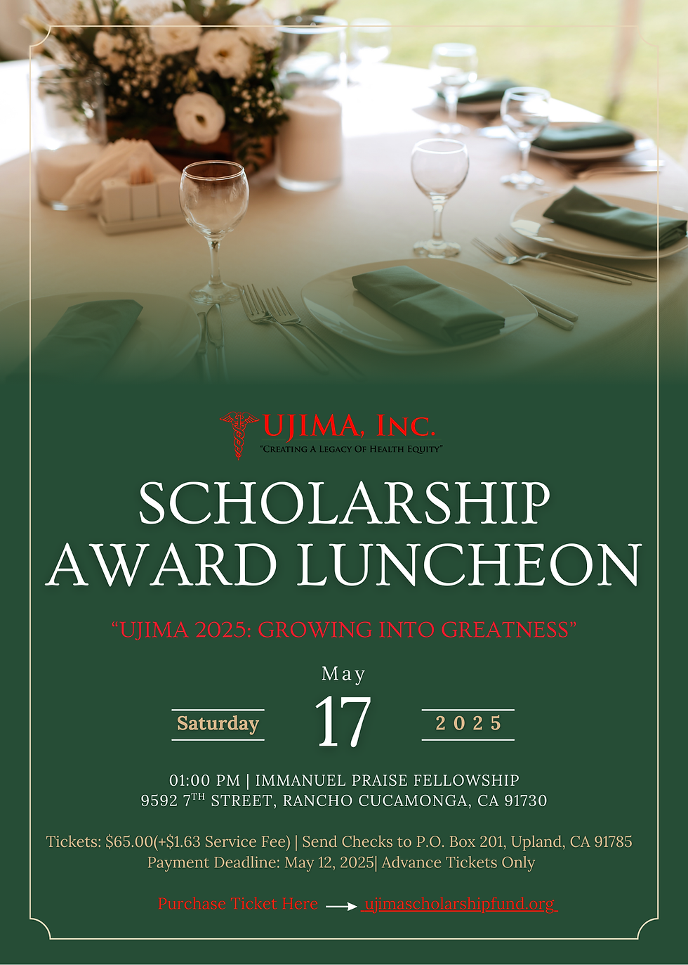 Ujima Scholarship Award Luncheon