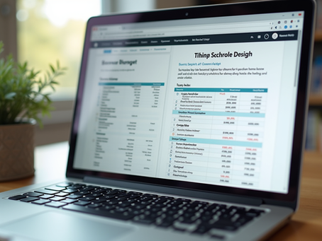 Creating a Home Renovation Budgeting Worksheet: Your Renovation Expense Tracking Guide