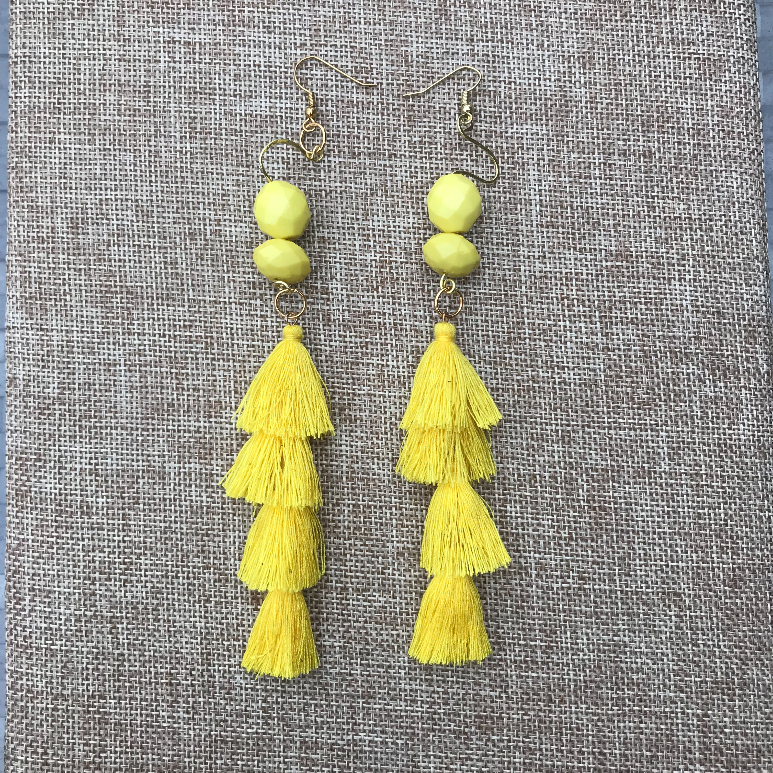 YELLOW CUSTARD FRINGE