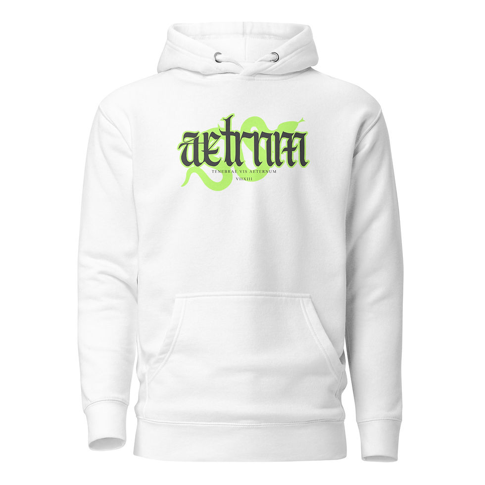 Thumbnail: Green AETRNM Unisex Hoodie