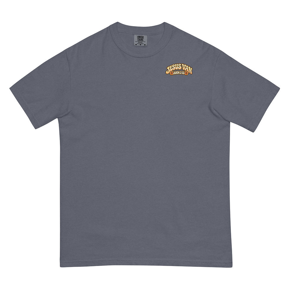 Thumbnail: Jesus Van – Beach Vibes garment-dyed heavyweight t-shirt