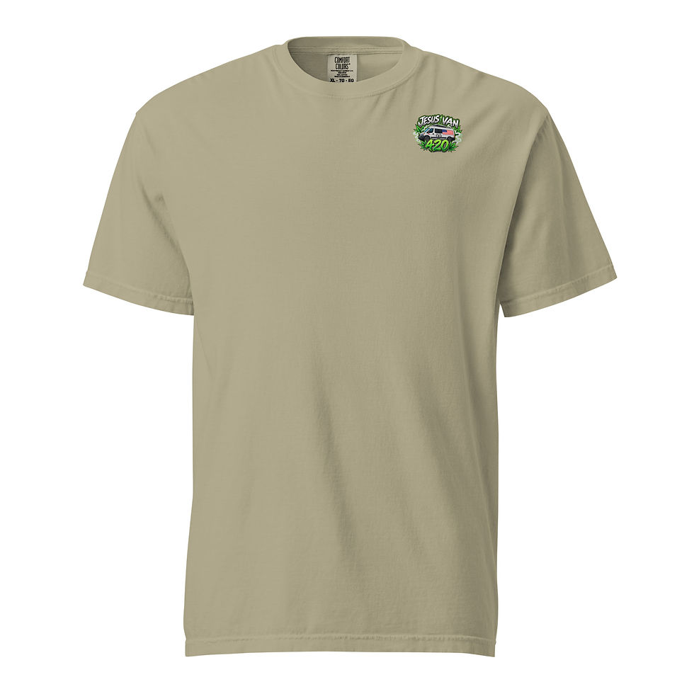 Thumbnail: Jesus Van 420 – Mountain High garment-dyed heavyweight t-shirt