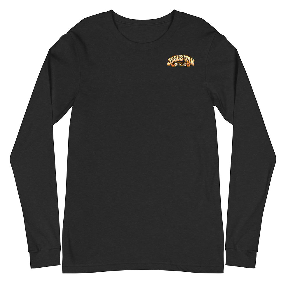 Thumbnail: Jesus Van – Peace, Love & Light Long Sleeve Tee