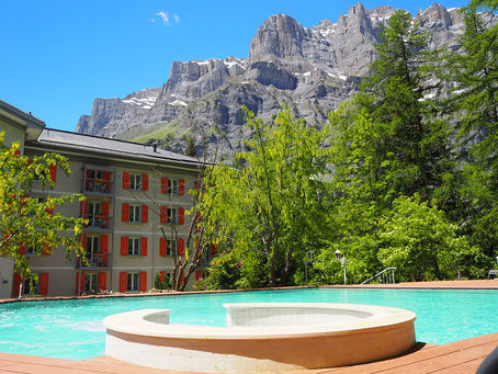 SUISSE: réouverture de l'hôtel Les Sources des Alpes***** à Loèche-les-Bains