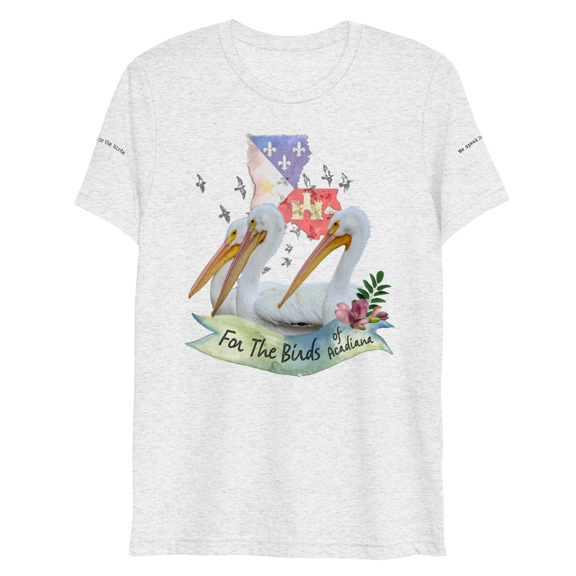 Support The Pelicans Short Sleeve T-Shirt