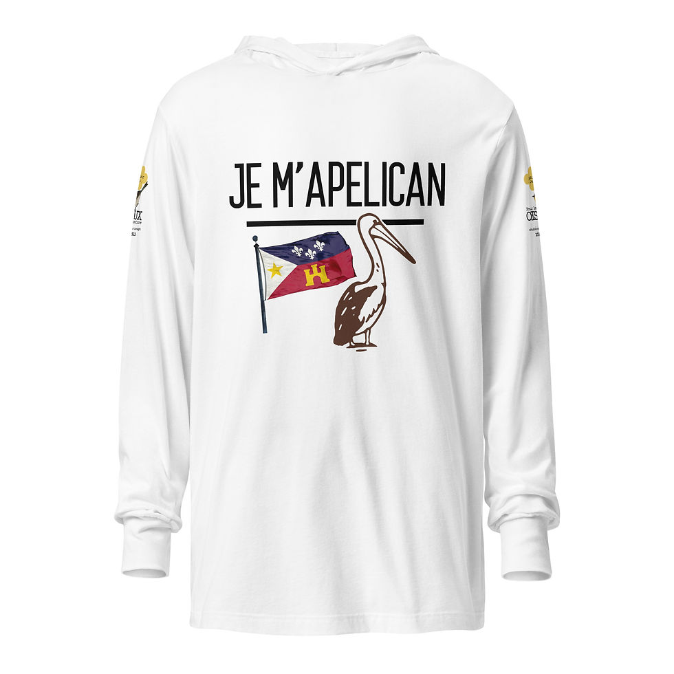 Thumbnail: JE M'APELICAN Hooded long-sleeve tee