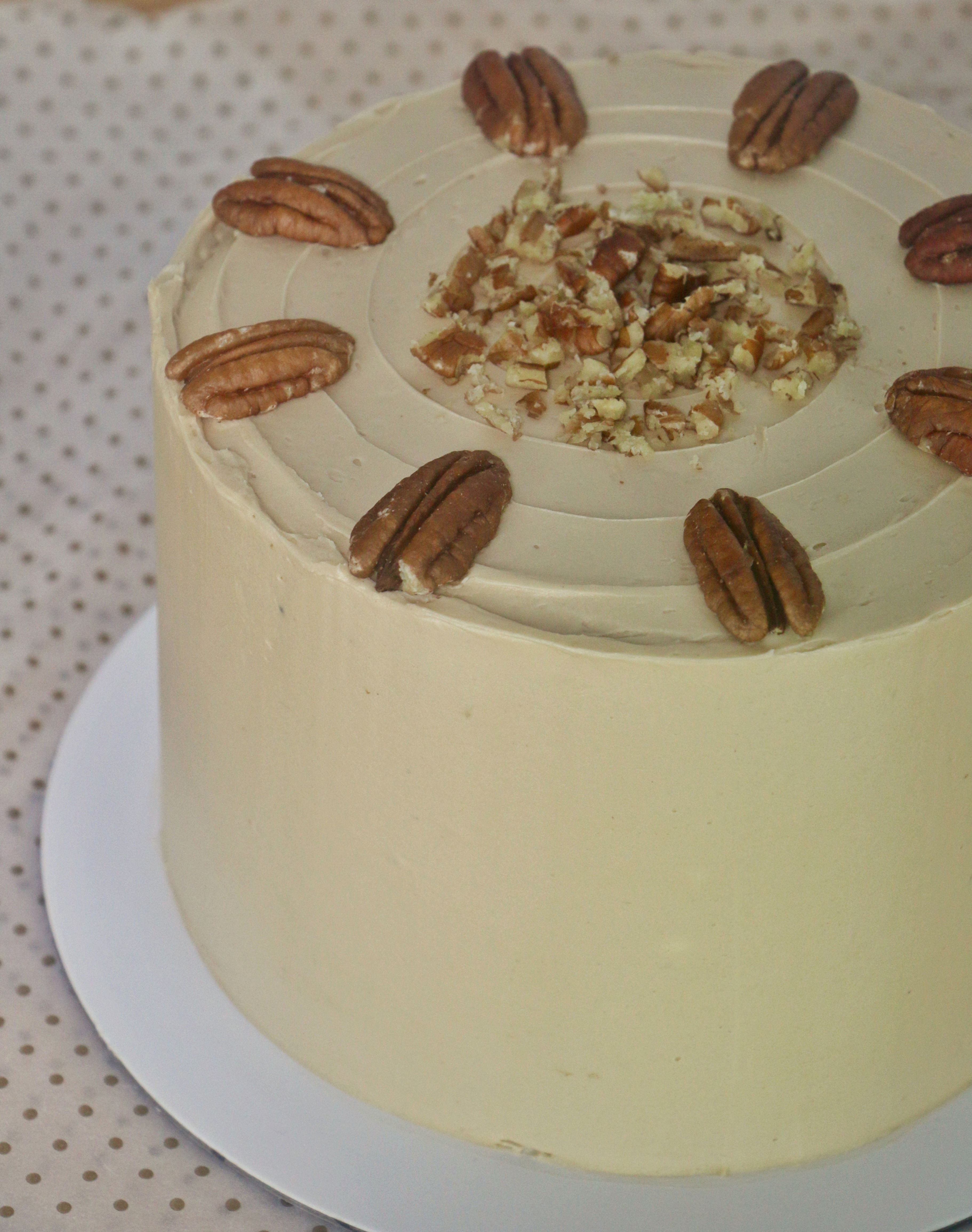 Coffee & Pecan Cake