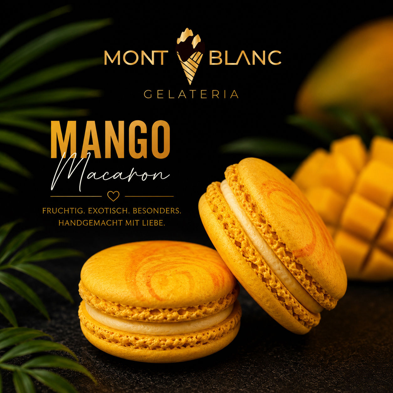 Mango Macaron