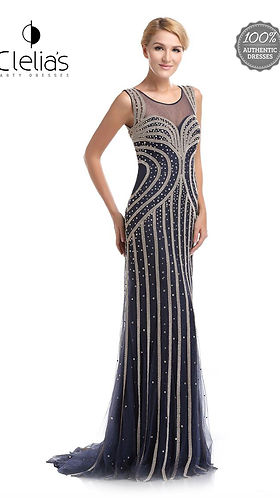 open lace back dress Beaded slip bridal dress with open back