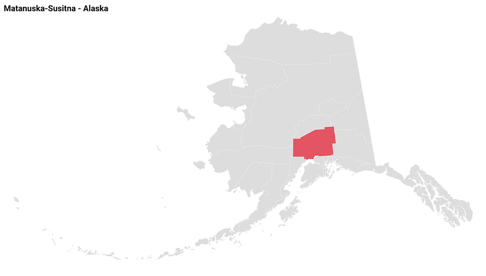 "Matanuska-Susitna Valley", "Alaska Wilderness", "Anchorage North", "Glacial Riverbeds", "Alaskan Mountains", "Spruce Trees", "Rocky Ground", "Rugged Terrain", "Valley Views", "Alaska Geography", "Alaska Outdoors", "Glacial Landscape", "Winter Sports", "Mountain Views", "Alaska Adventure", "Alaska Nature", "Rural Alaska", "Challenging Terrain", "Wilderness Escape", "Alaska Wildlife", "Alaska Exploration", "Fishing and Hunting", "Scenic Views", "Northern Landscape", "Outdoor Recreation", "99654"