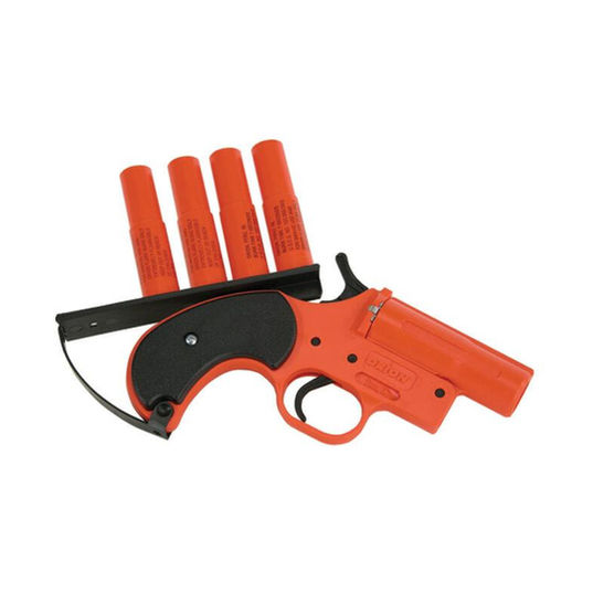 "Orion Alerter Basic 4 Flare Kit", "Orion", "Alerter Basic 4", "12-Gauge Launcher", "Hammer Safety Lock", "Red Aerial Flares", "flare kit", "marine flare kit", "boat flare kit", "safety flare kit", "emergency flare kit", "signal flare kit", "red aerial signal", "12 gauge flares", "handheld red signals", "orange smoke signals", "long duration beacon", "passive beacon", "boating safety", "marine safety", "emergency signal", "distress signal", "boat safety equipment", "marine safety equipment", "flare gun", "flare launcher"