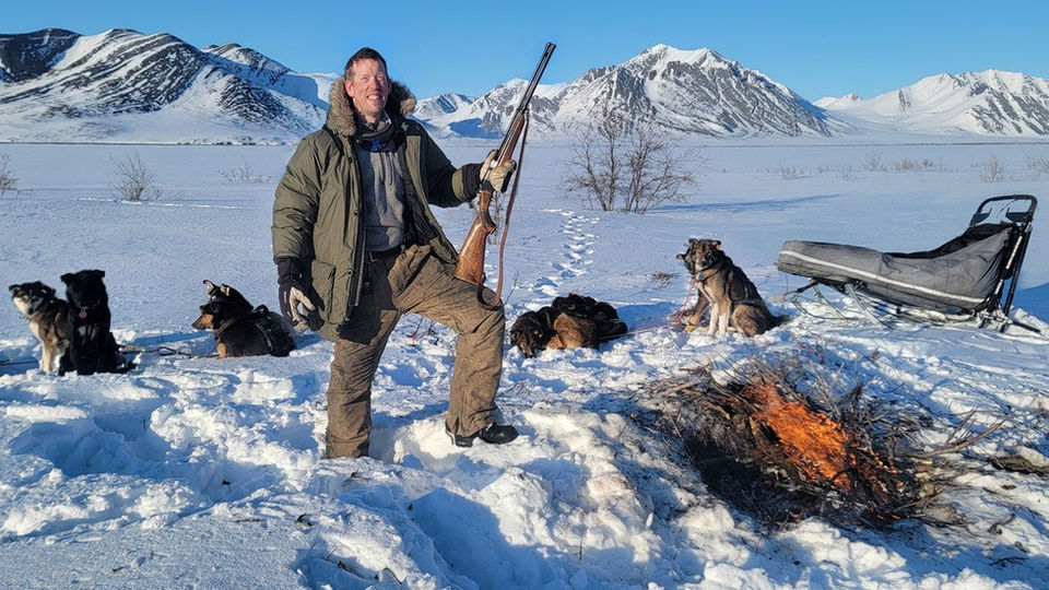 Arctic camping, Dog mushing in the Arctic, Winter hunting in Alaska, Survival in Arctic conditions, Extreme cold camping, Tundra exploration, Camping and hunting in the Arctic, Mushing in Alaska, Survival strategies in sub-zero temperatures, Arctic Circle winter camping, Dog sledding in the Arctic tundra