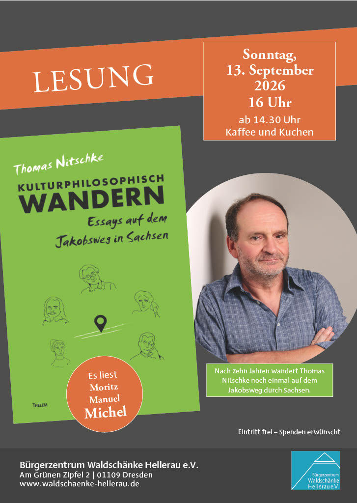 Lesung "Kulturphilosophisch Wandern"