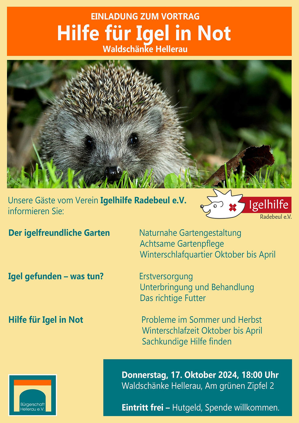 Der igelfreundliche Garten