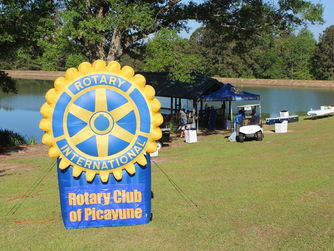 Picayune Rotary Club brightens up a day for students with fishing rodeo