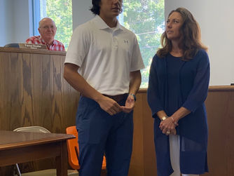 Supervisors recognize local graduate