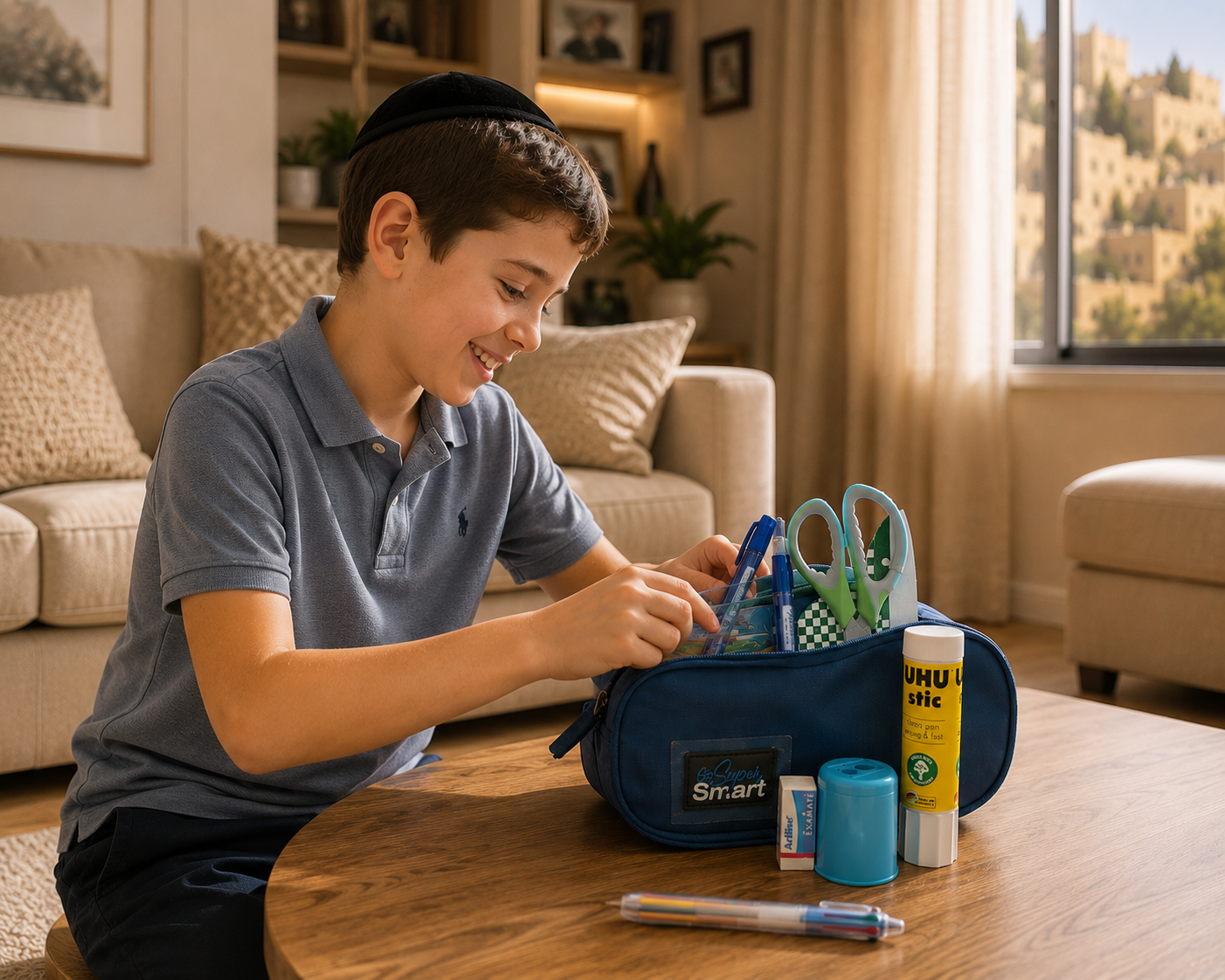 School Supplies Box for Him l School Supplies in Israel