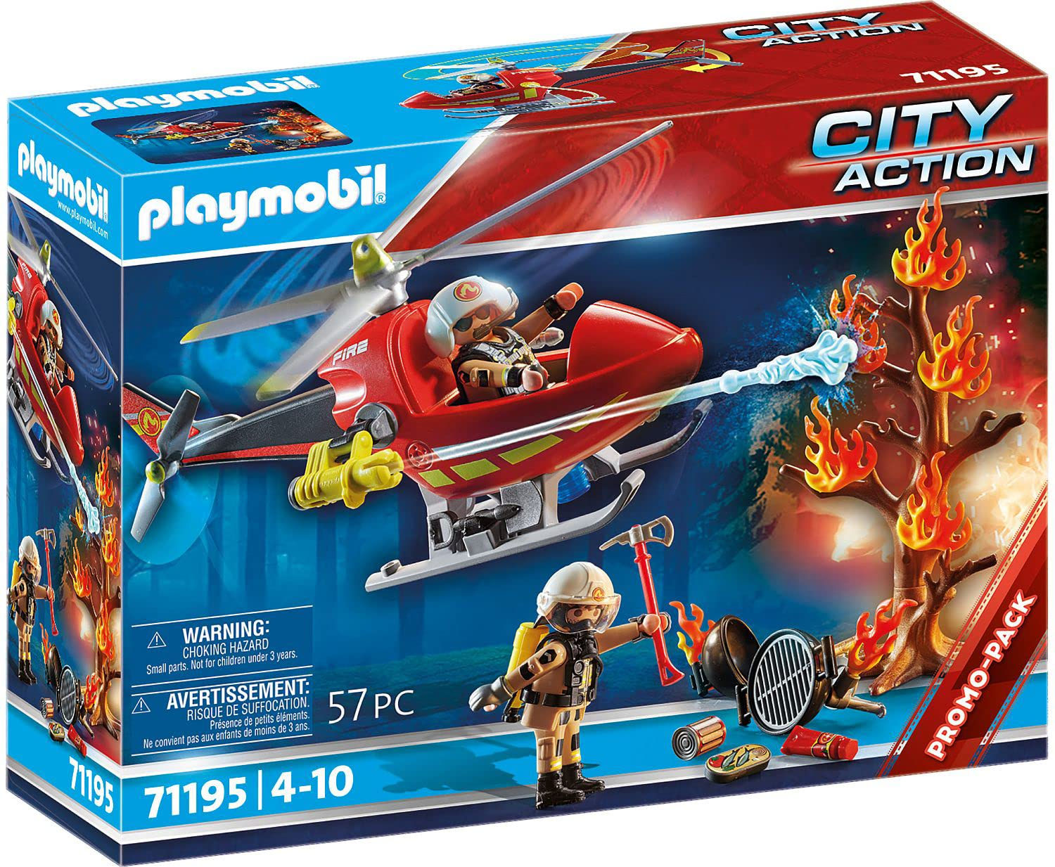 Playmobil Fire Helicopter