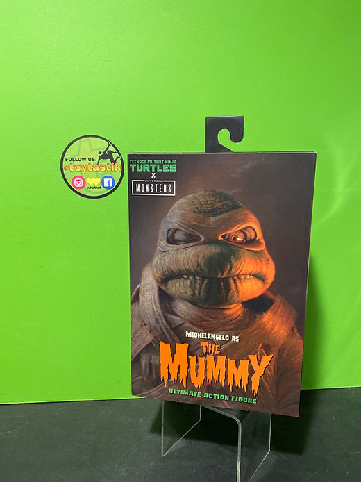 NECA TMNT Universal Monsters - Michelangelo as Mummy | Toytastik