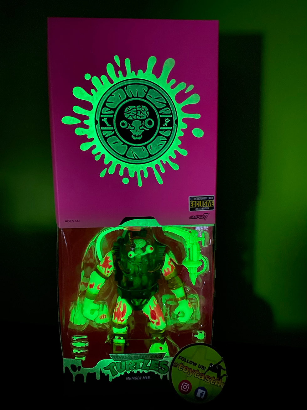Thumbnail: TMNT Ultimates - Mutagen Man - Glow Exclusive 