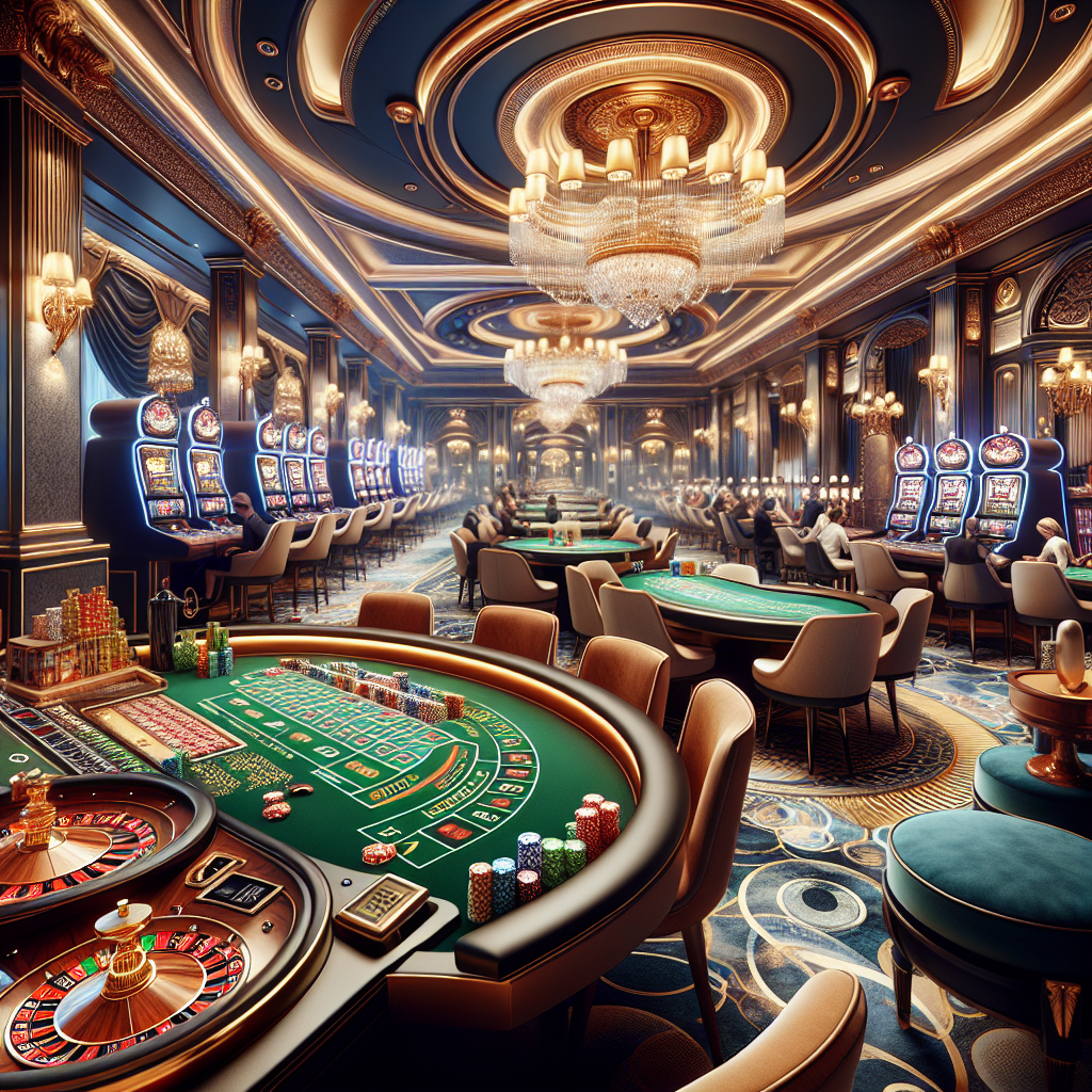 Poker Table at Truehn Casino