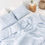 Thumbnail: CALMING OCEAN-Fitted sheet, 2 pillowcases and duvet cover