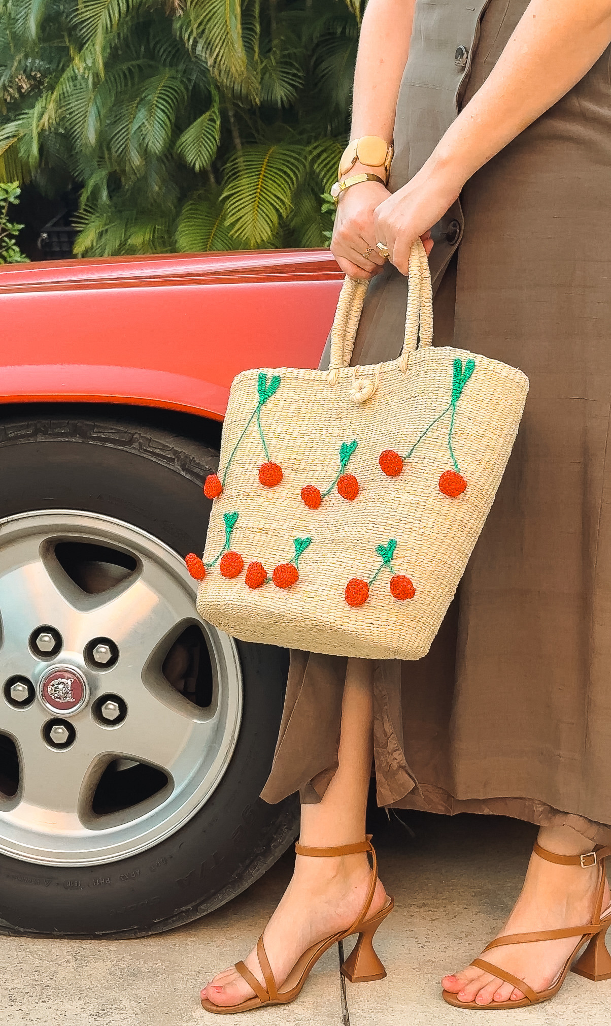 Large Tote "Fruit" Bag