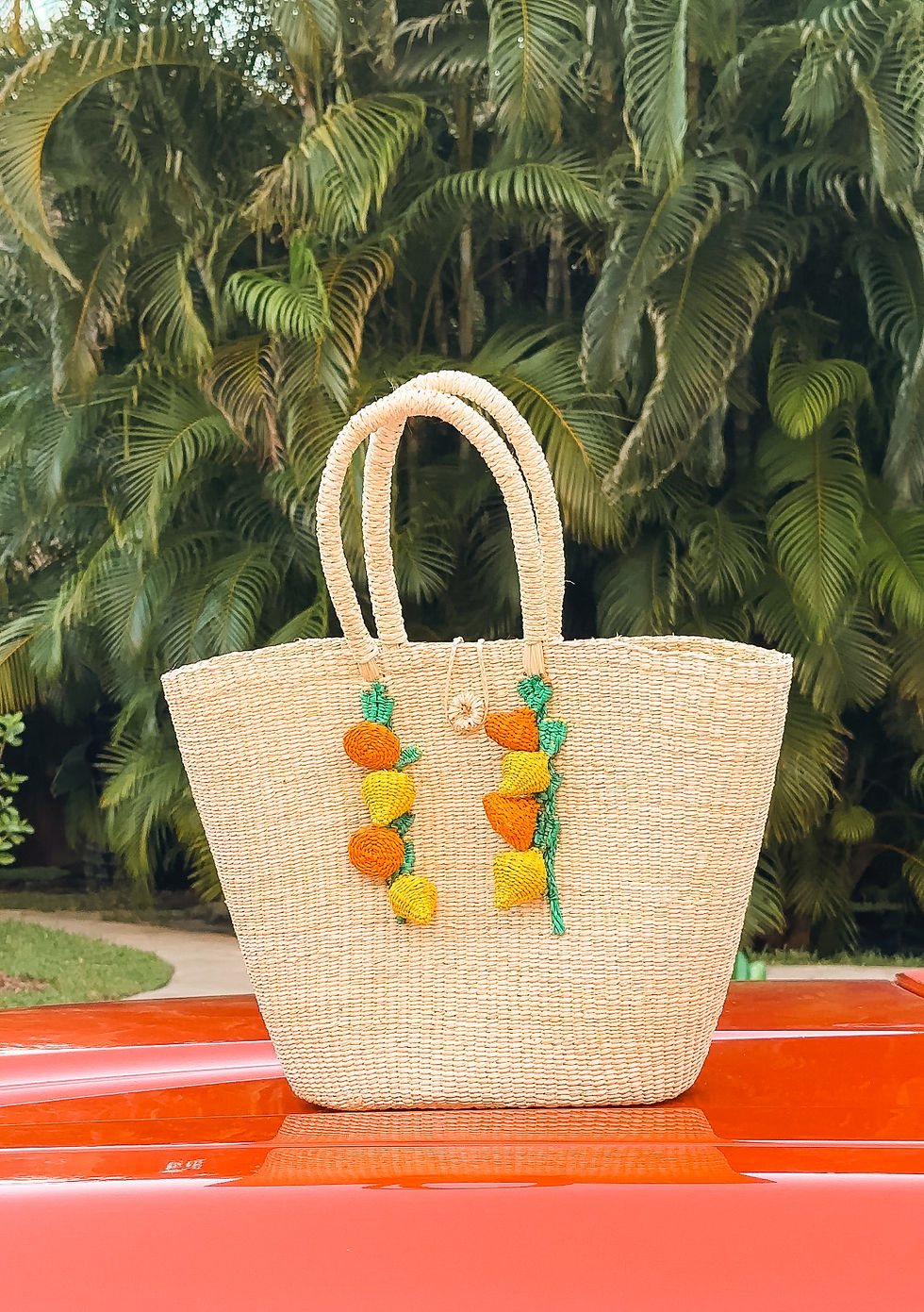 Thumbnail: Large Tote "Fruit" Bag