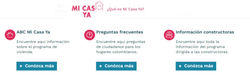 Programa Mi casa Ya