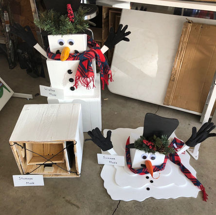 #4 Snowman Nesting & Displaying