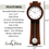 Thumbnail: Pendulum Wall Clock Battery Operated - Quartz Wood Pendulum Clock - Silent, Mode