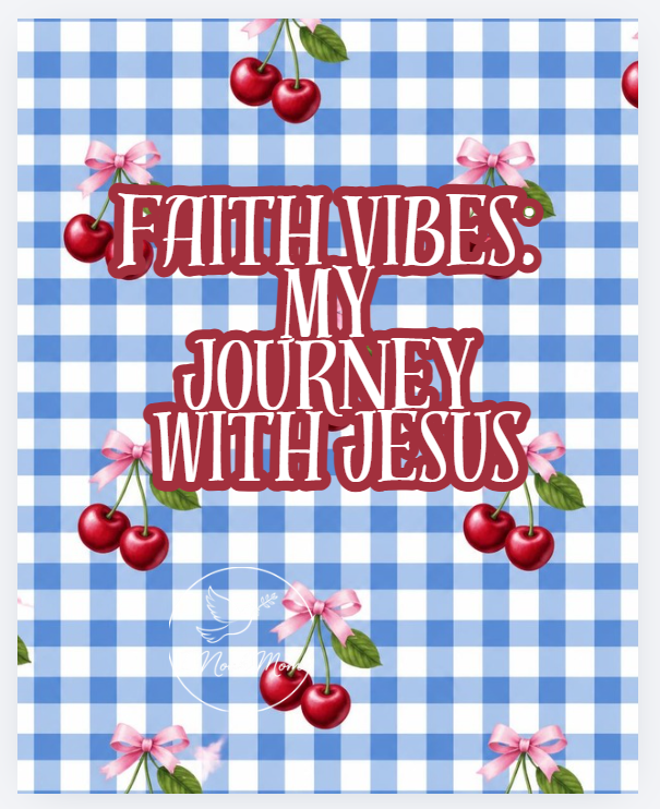 Cherry Gingham Faith Vibes Journal