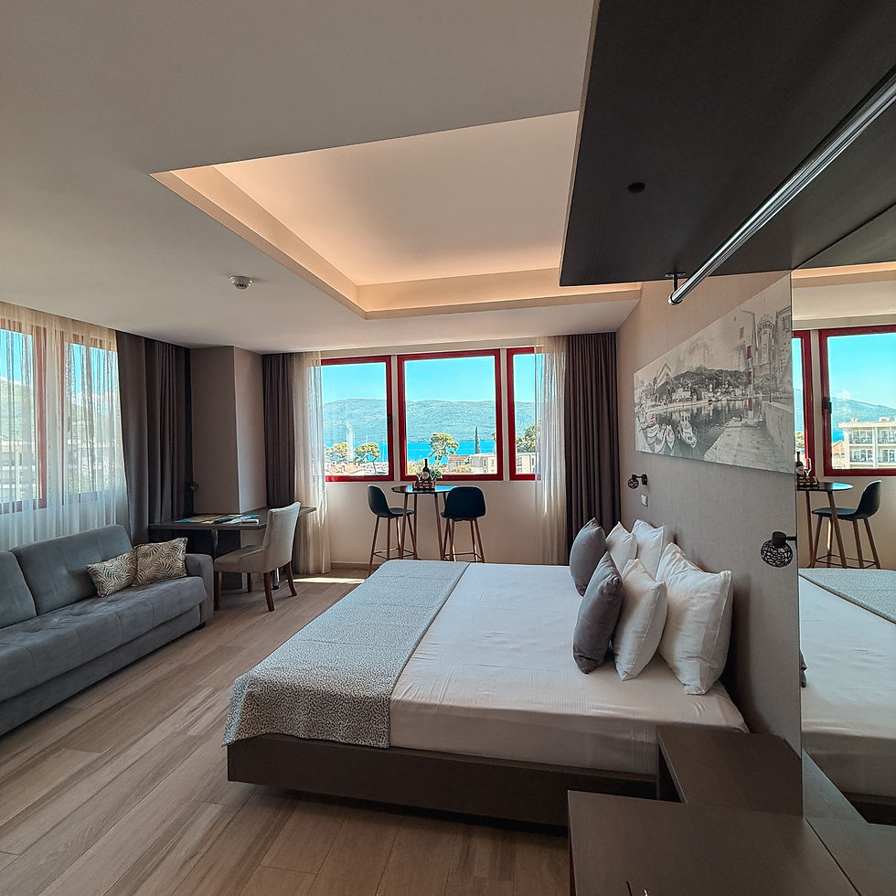 La habitación del hotel Centar Novi