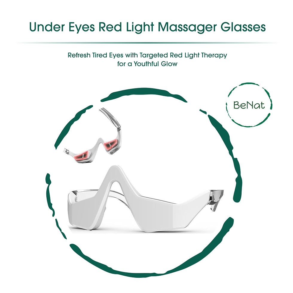 Thumbnail: Under-Eye Red Light Therapy Skin Rejuvenation and Relaxation Massager