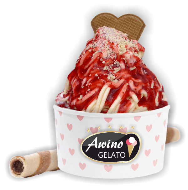 Spaghetti Eis Becher.gif
