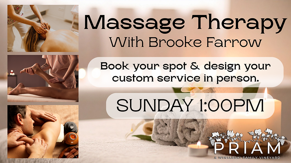 Massage Therapy with Brooke Farrow
