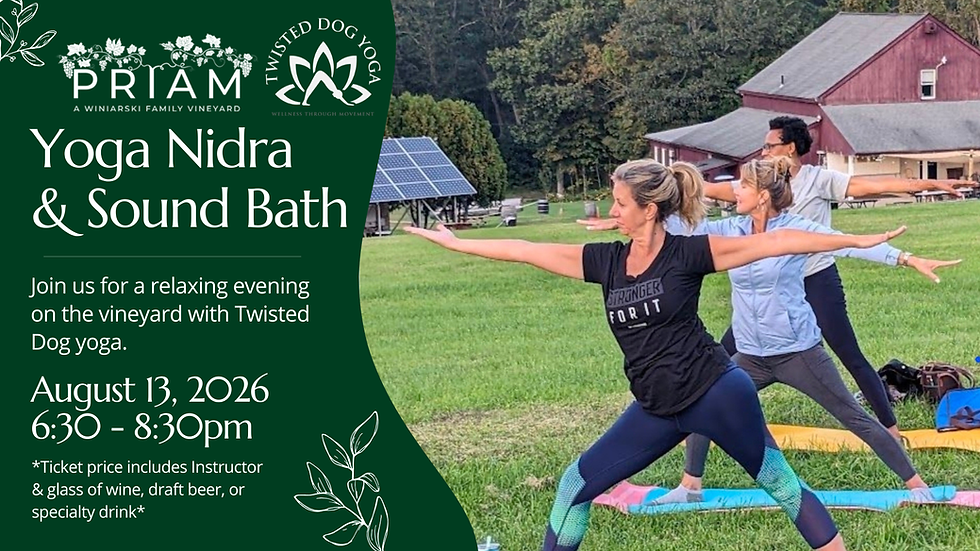 Yoga Nidra & Sound Bath w/ Twisted Dog
