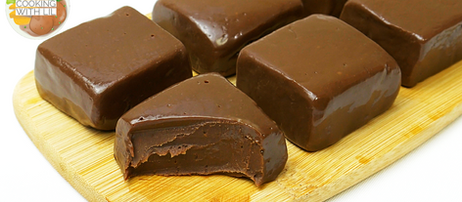 Chocolate Fudge with 2 Ingredients Only! - No Bake Desserts Recipe